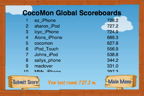 Screenshot Air CocoMon: Free Flight of the Monkey ‘s Coconut Screenshot Air CocoMon: Free Flight of the Monkey ‘s Coconut